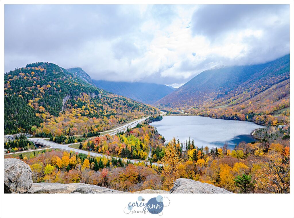 Artists Bluff Lookout in New Hampshire