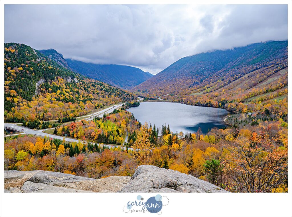 Artists Bluff Lookout in New Hampshire