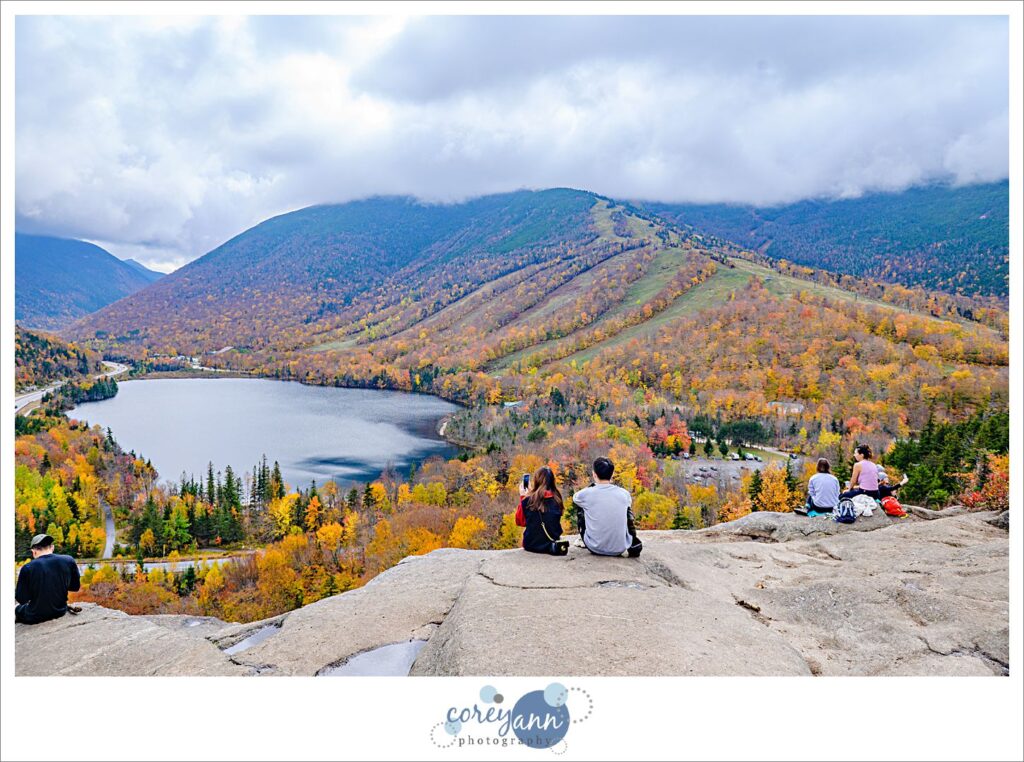 Artists Bluff Lookout in New Hampshire