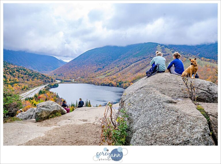 Artists Bluff Lookout in New Hampshire