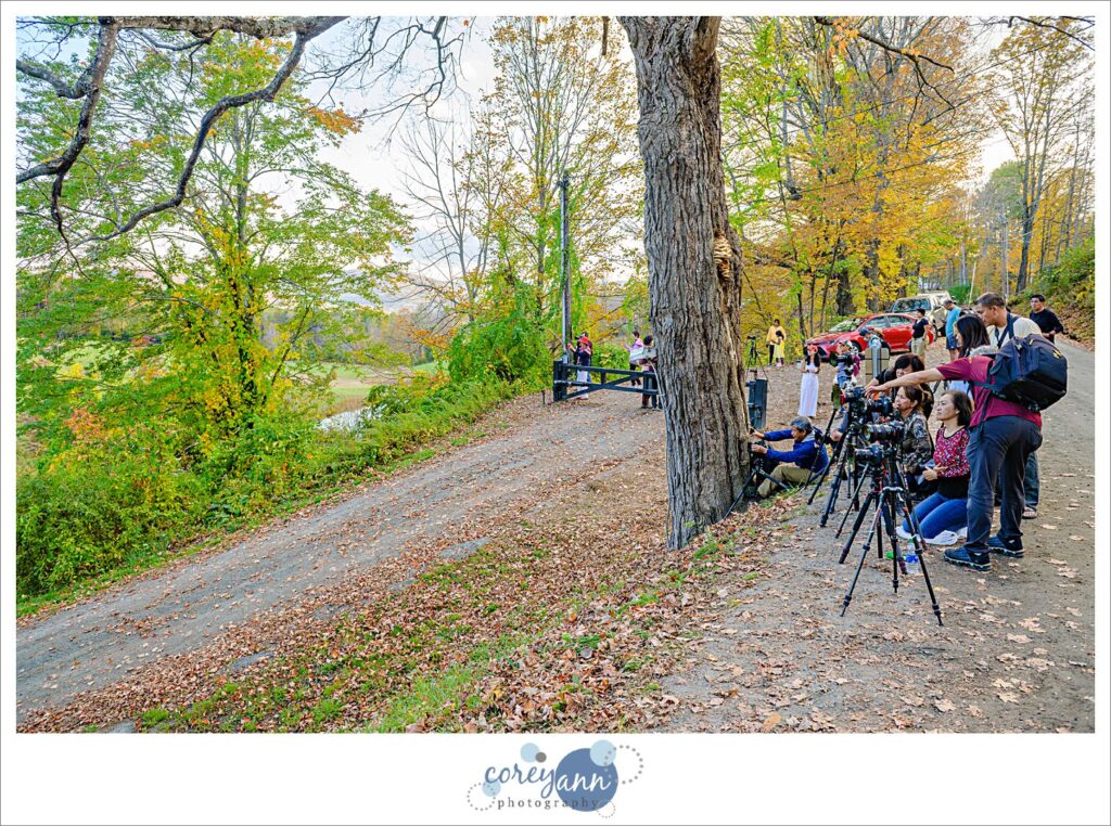 Crowds at Sleepy Hollow Farm in Woodstock