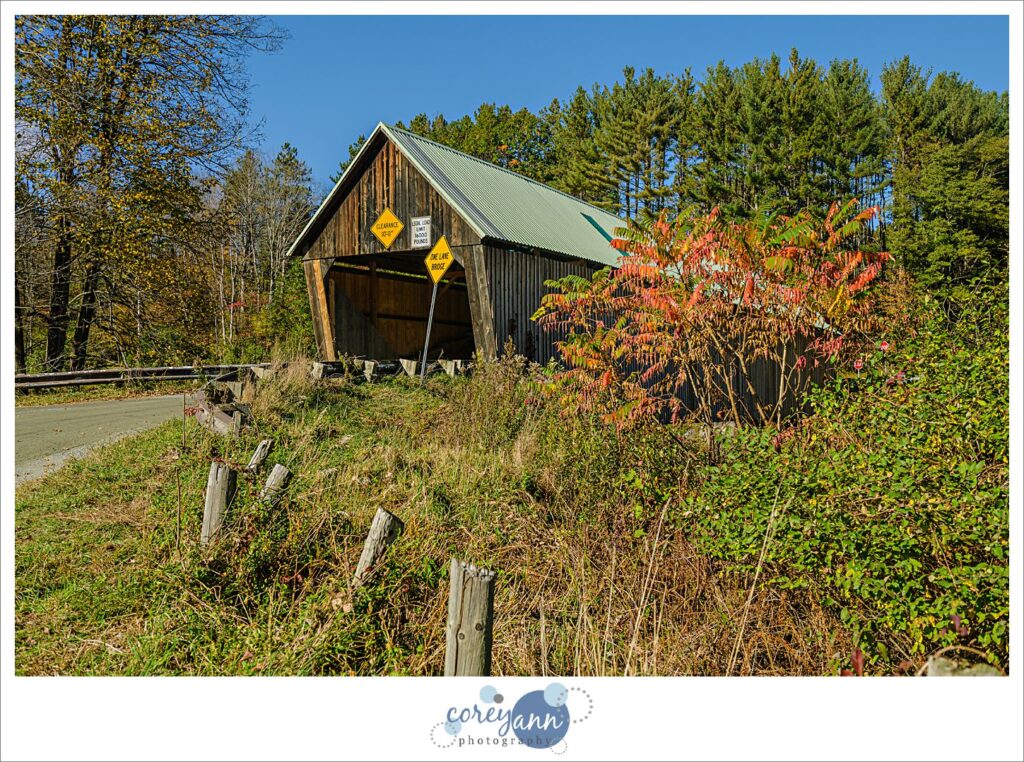 Lincoln Covered Bridge in Woodstock VT