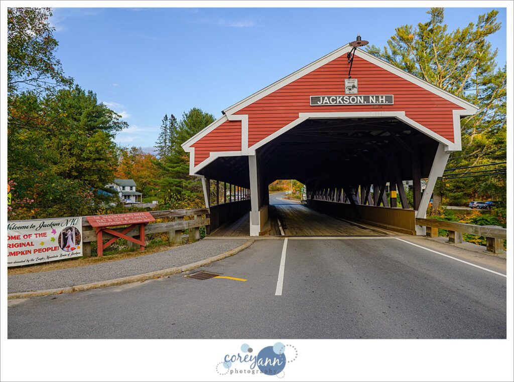 Jackson Covered Bridge in New Hampshire