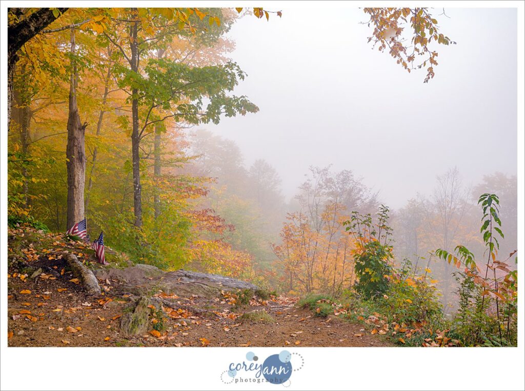 Evans Notch in Maine