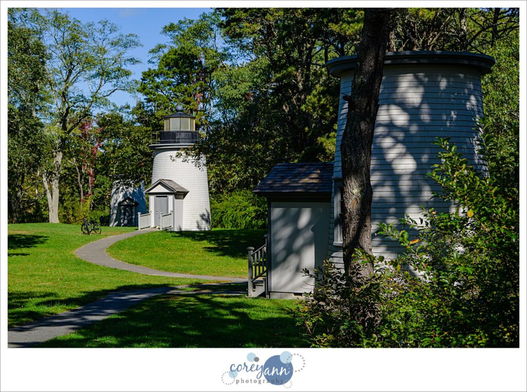 Three Sisters Lighthouses on Cape Cod