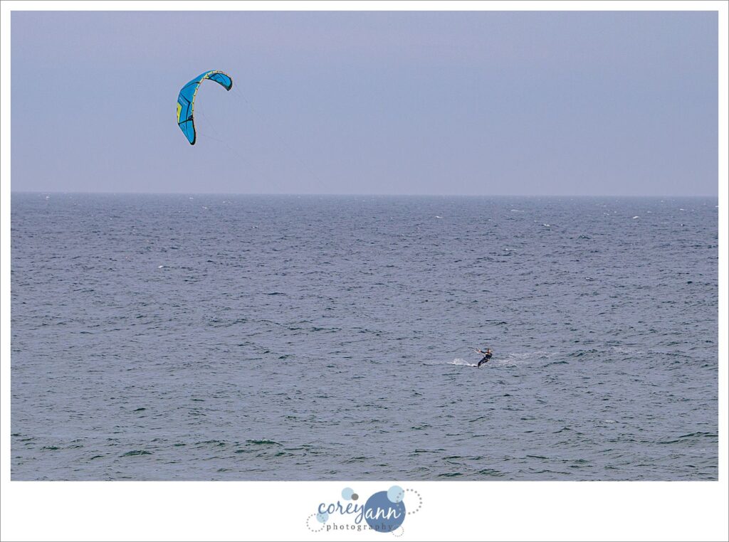 Kitesurfing in Wells Maine