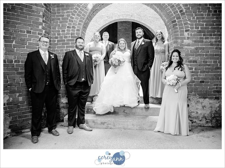 Wedding photos at Squires Castle near Cleveland 