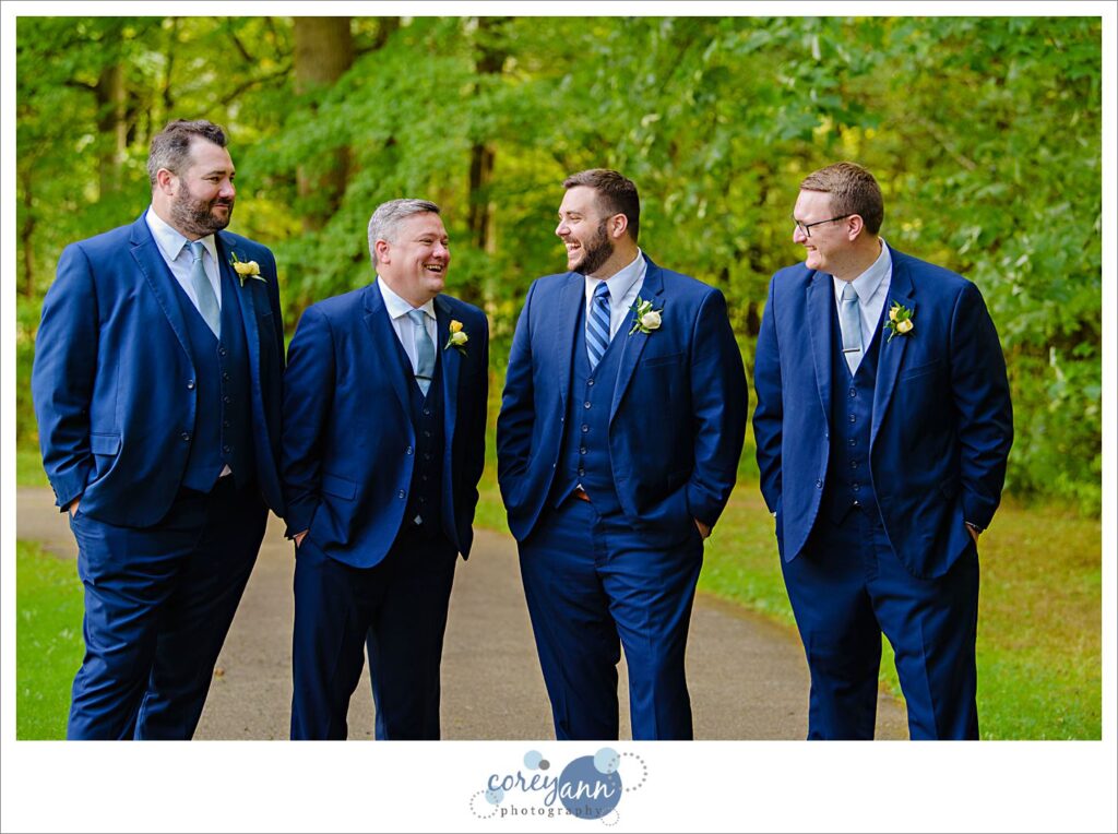 Wedding photos at Squires Castle near Cleveland 