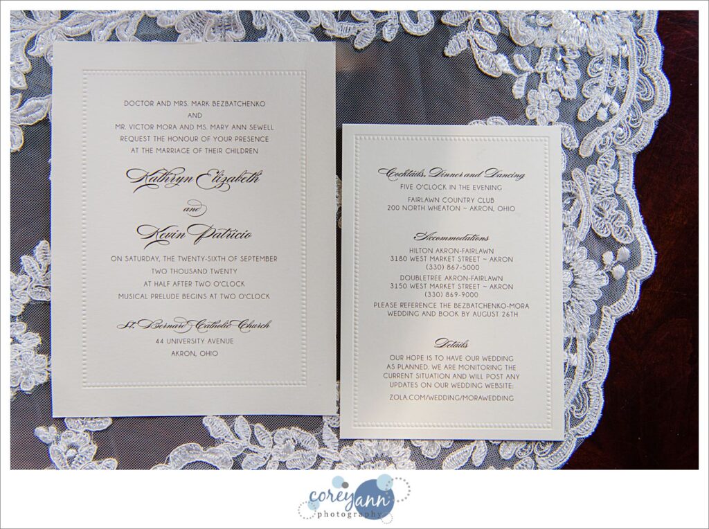 Akron wedding at oneil house in September