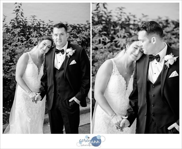 Wedding portraits at Fairlawn Country Club in Ohio