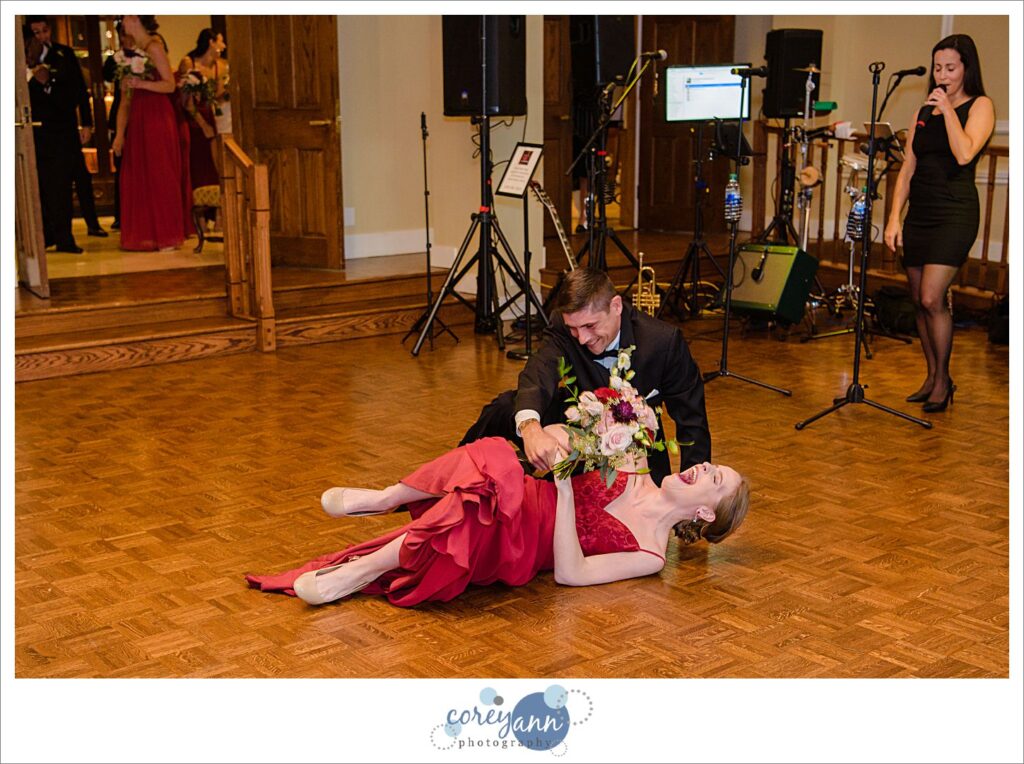 Wedding reception at Fairlawn Country Club in Ohio