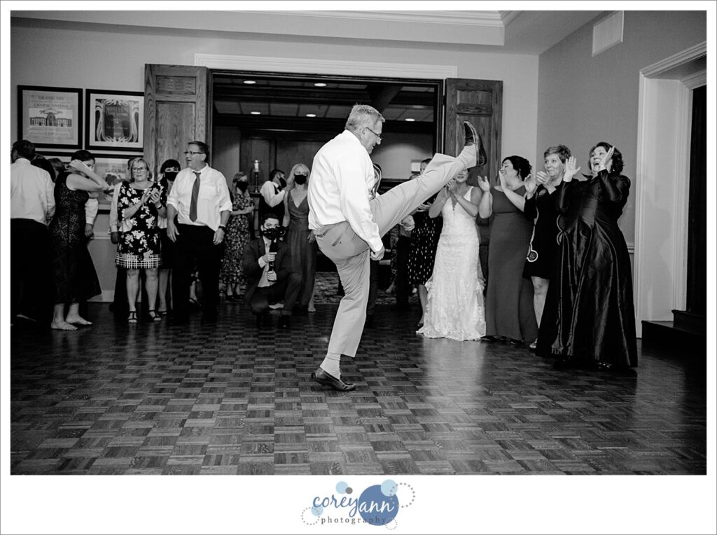 Wedding reception at Fairlawn Country Club in Ohio
