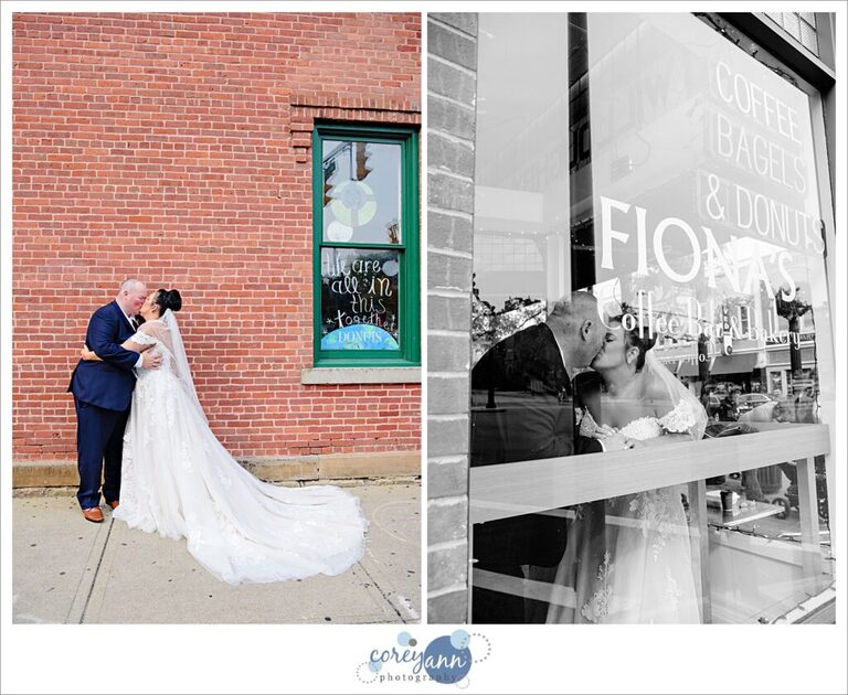Wedding portraits in Downtown Willoughby