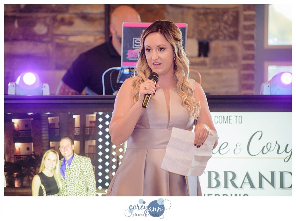 wedding reception at The Event at Sunny Brook