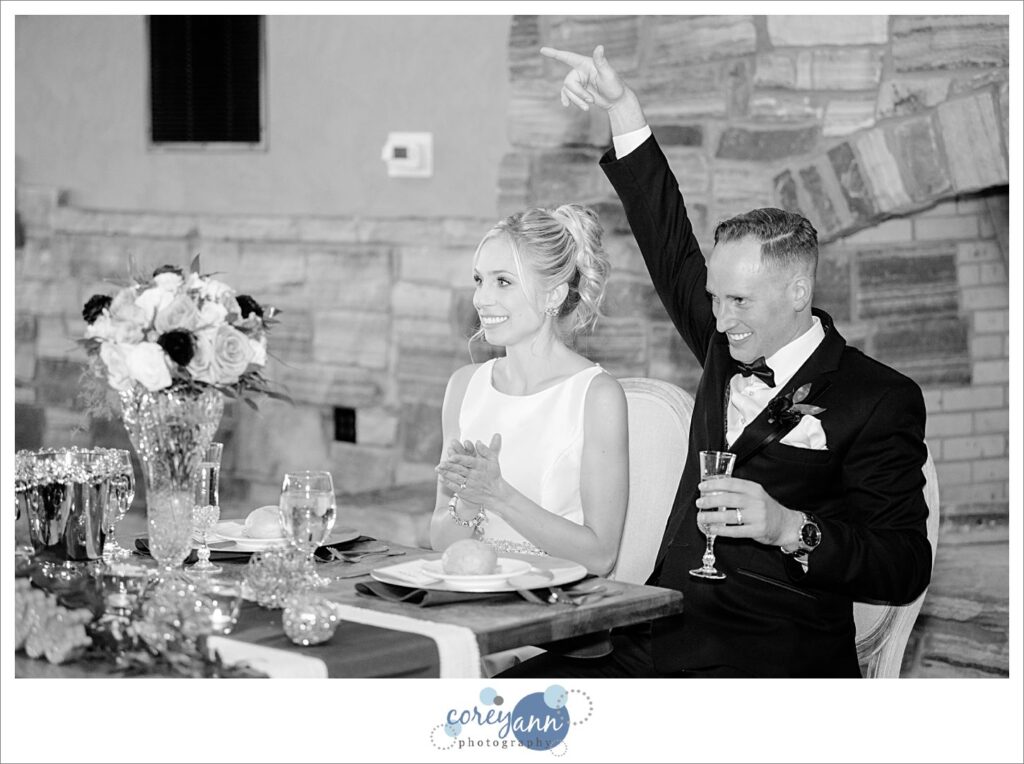 wedding reception at The Event at Sunny Brook