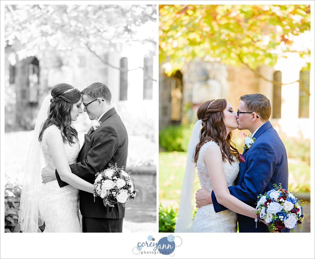 October Gervasi Vineyard wedding in Canton Ohio
