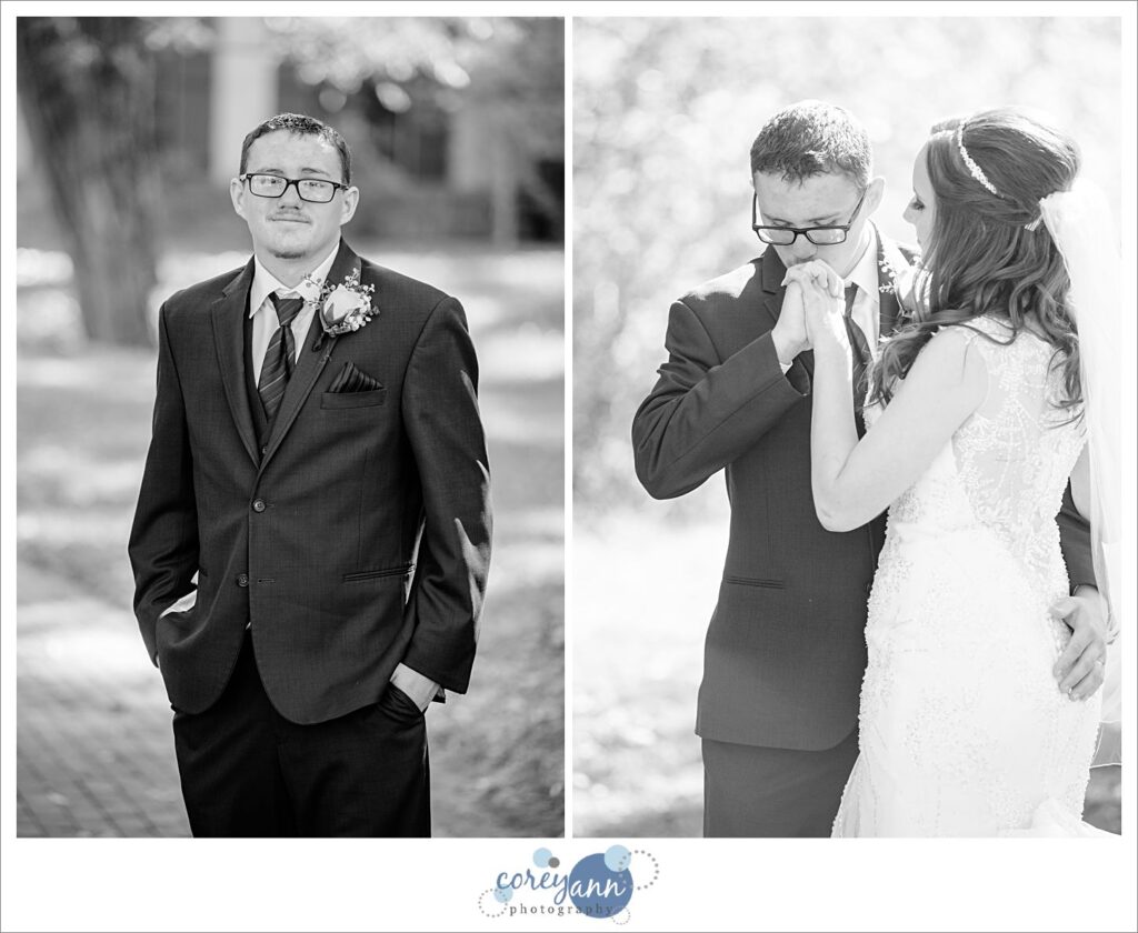 October Gervasi Vineyard wedding in Canton Ohio