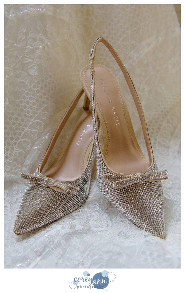 bridal wedding shoes at hyatt arcade cleveland