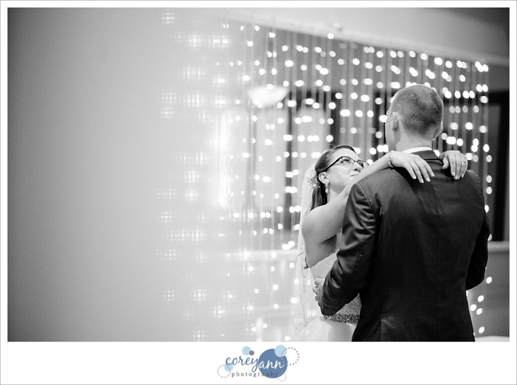 First Dance at wedding at Springvale Ballroom