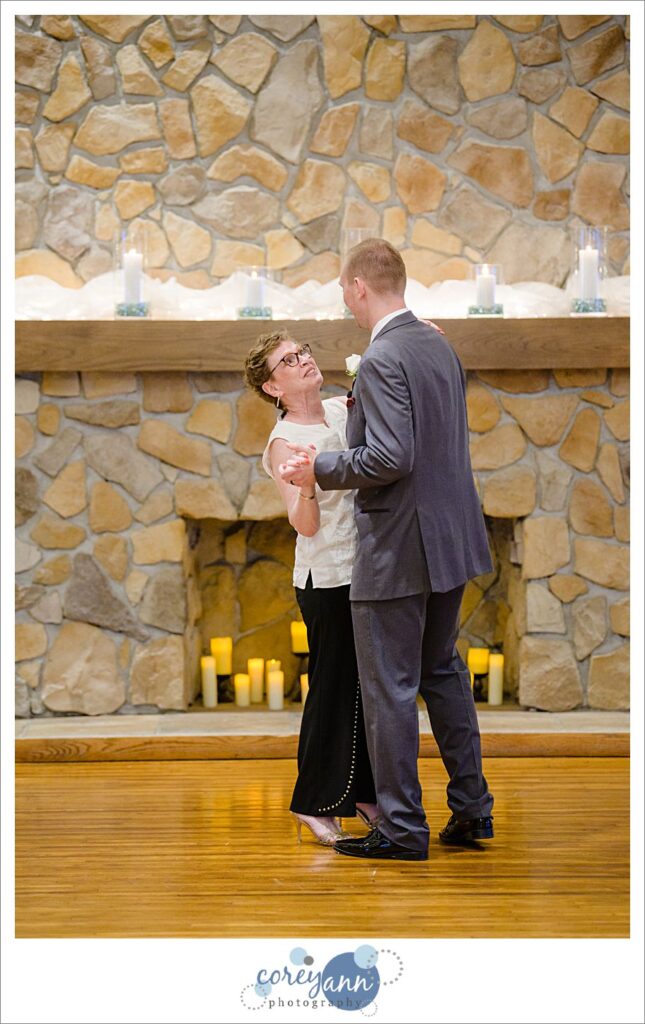 Parent Dance at wedding at Springvale Ballroom