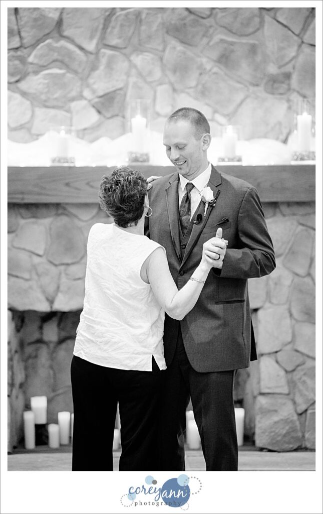 Parent Dance at wedding at Springvale Ballroom