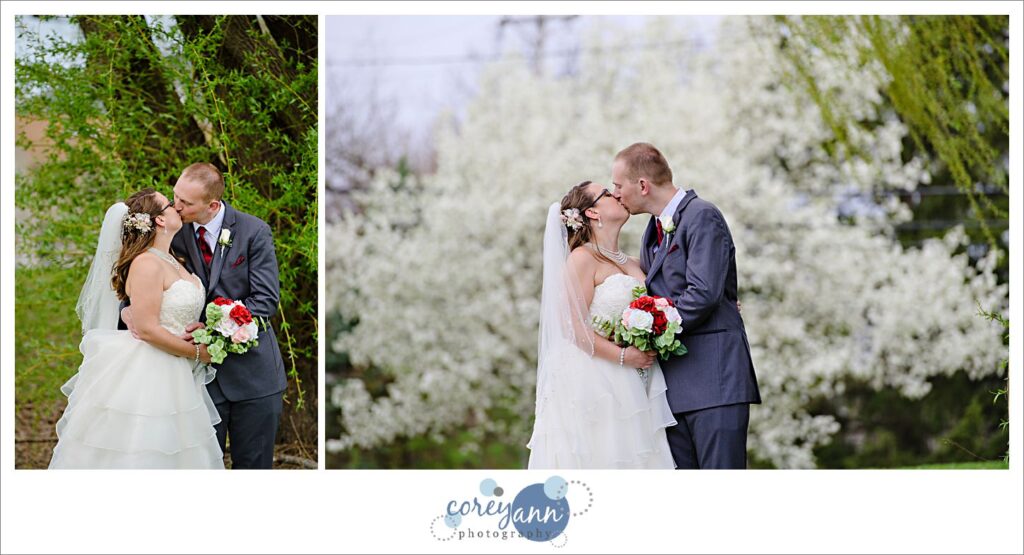 Wedding portraits at Springvale ballroom