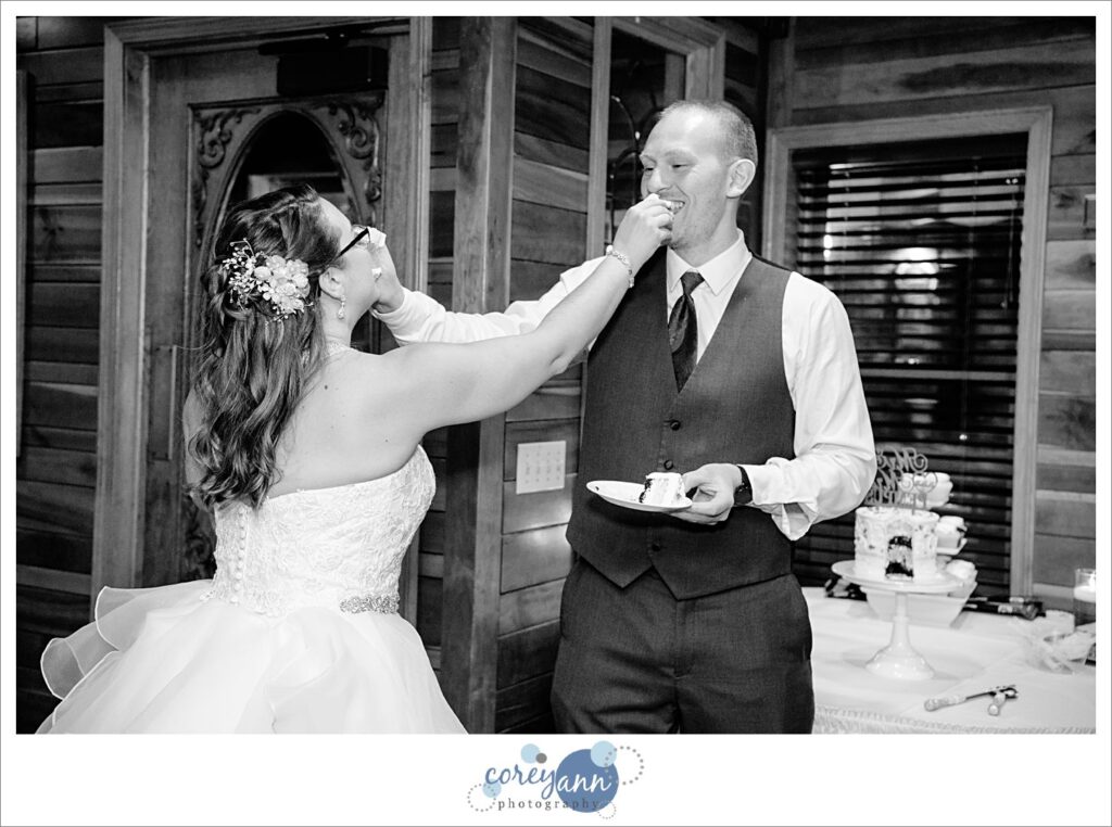 Wedding reception at Behind the Woods