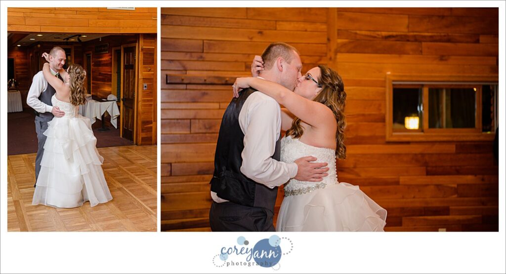 Wedding reception at Behind the Woods