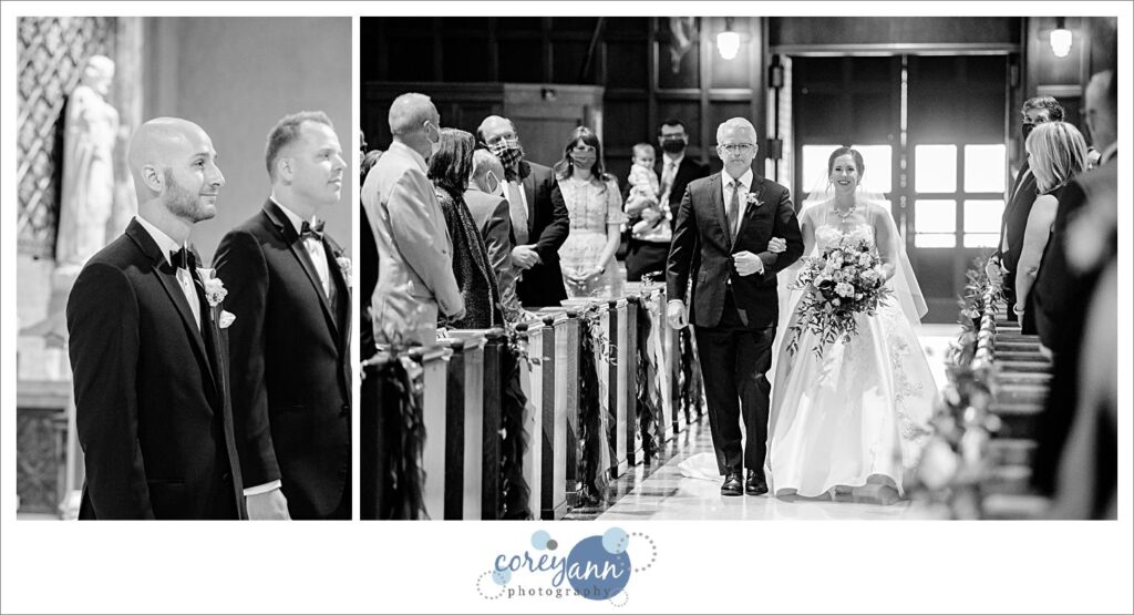 wedding at st joseph catholic church canton