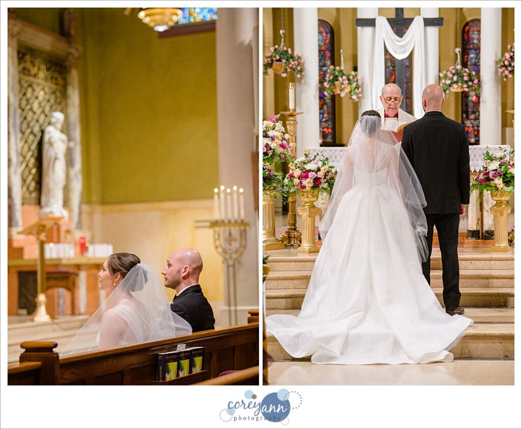 wedding at st joseph catholic church canton