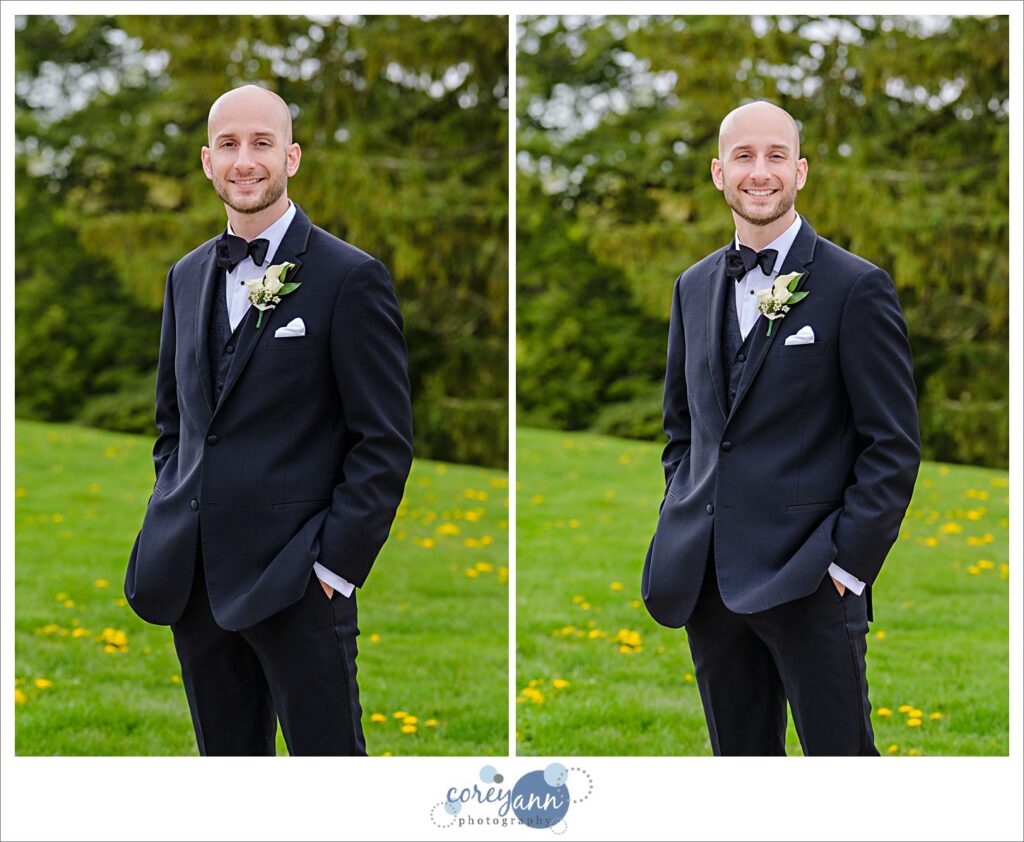 wedding photos at canton mckinley monument