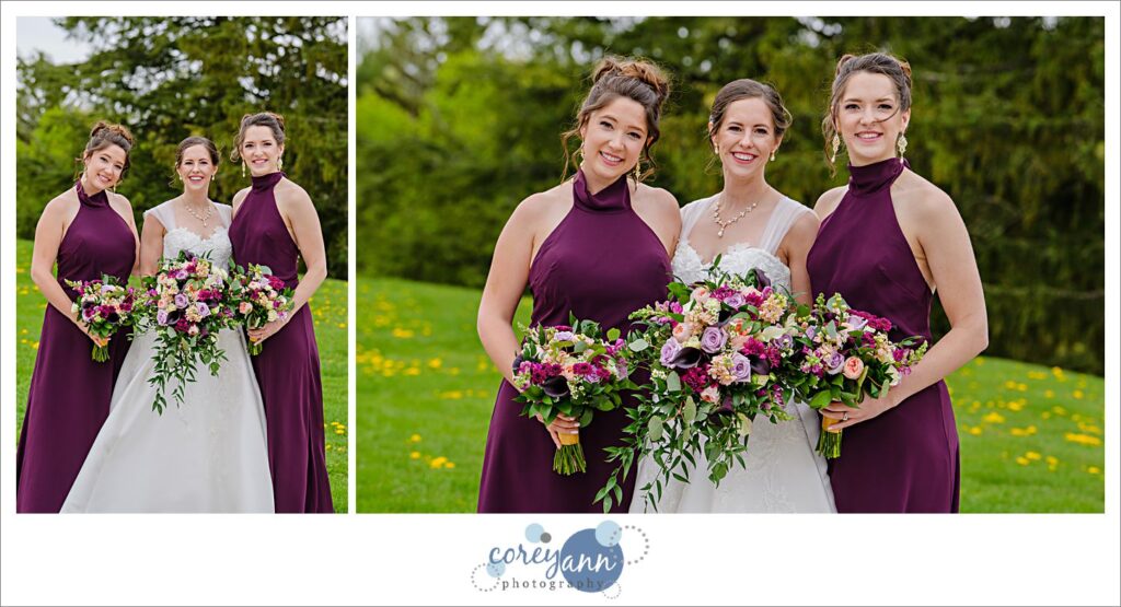wedding photos at canton mckinley monument