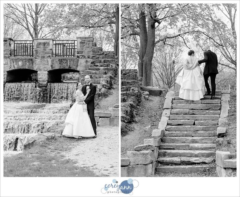 wedding photos at canton mckinley monument