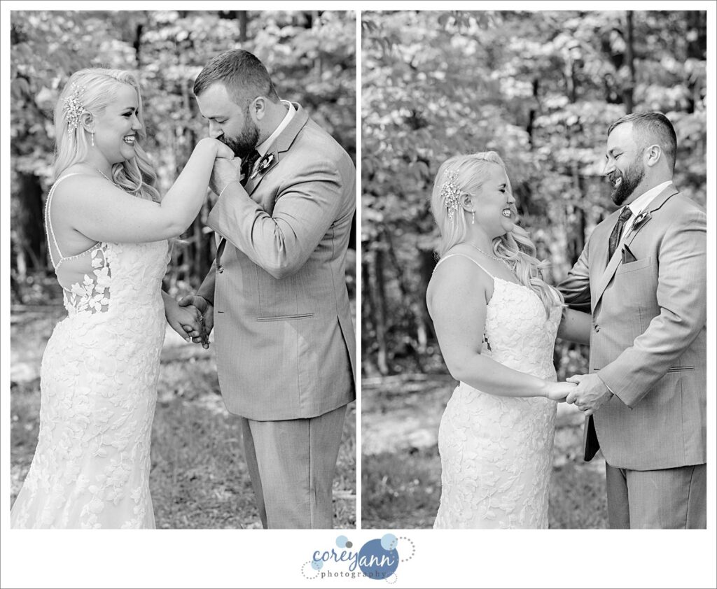 Wedding photos at Mapleside Farms in Ohio