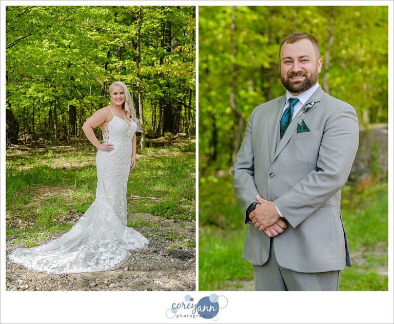 Wedding photos at Mapleside Farms in Ohio
