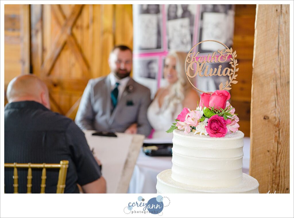 May wedding reception at Mapleside Farms in Ohio