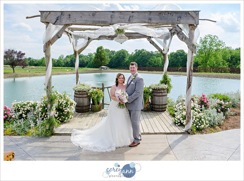 Summer wedding at Peacock Ridge