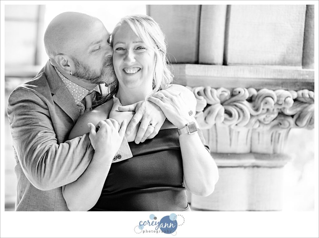 Outdoor wedding at Massillon Womens Club