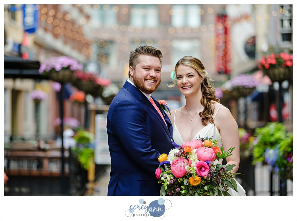 Summer wedding in Cleveland At Hyatt