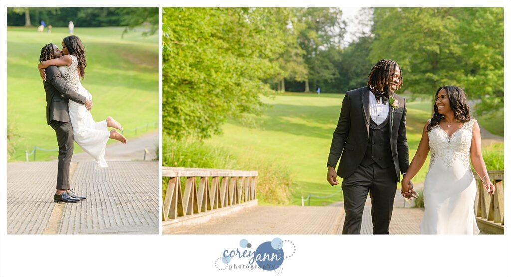 The Tanglewood Club Wedding in August in Ohio