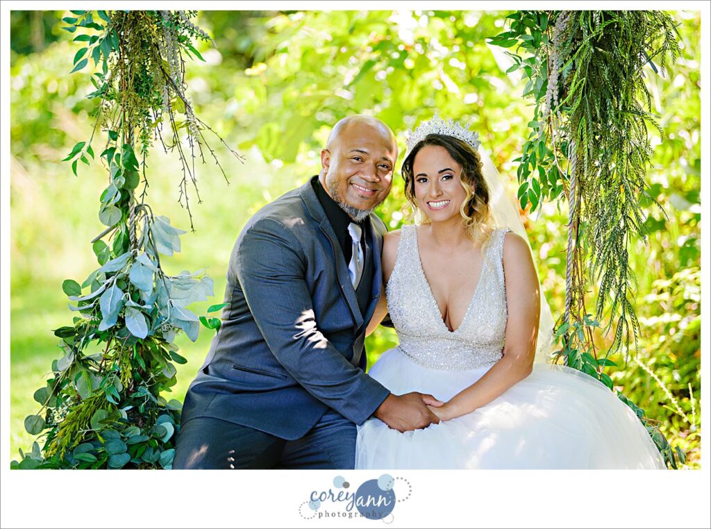 Summer wedding at Bella Amore on Enchanted Acres in Dennison Ohio