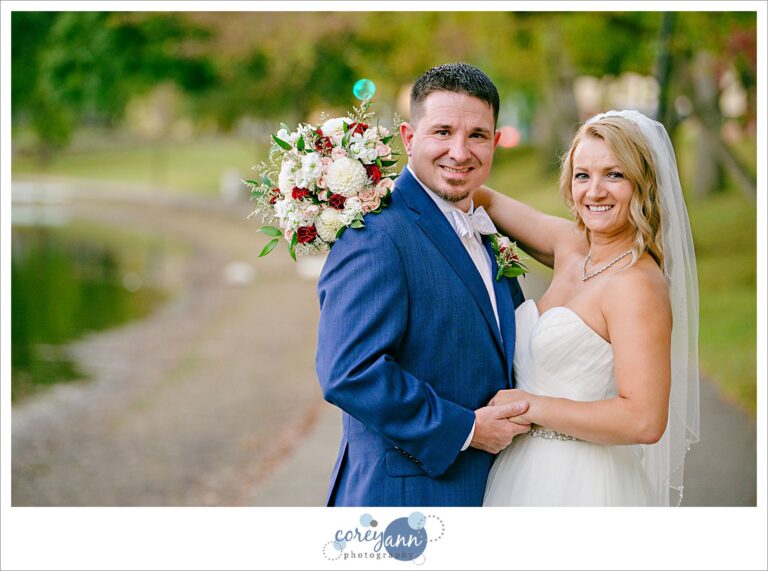 Lake Anna Gazebo Wedding in Barberton Ohio