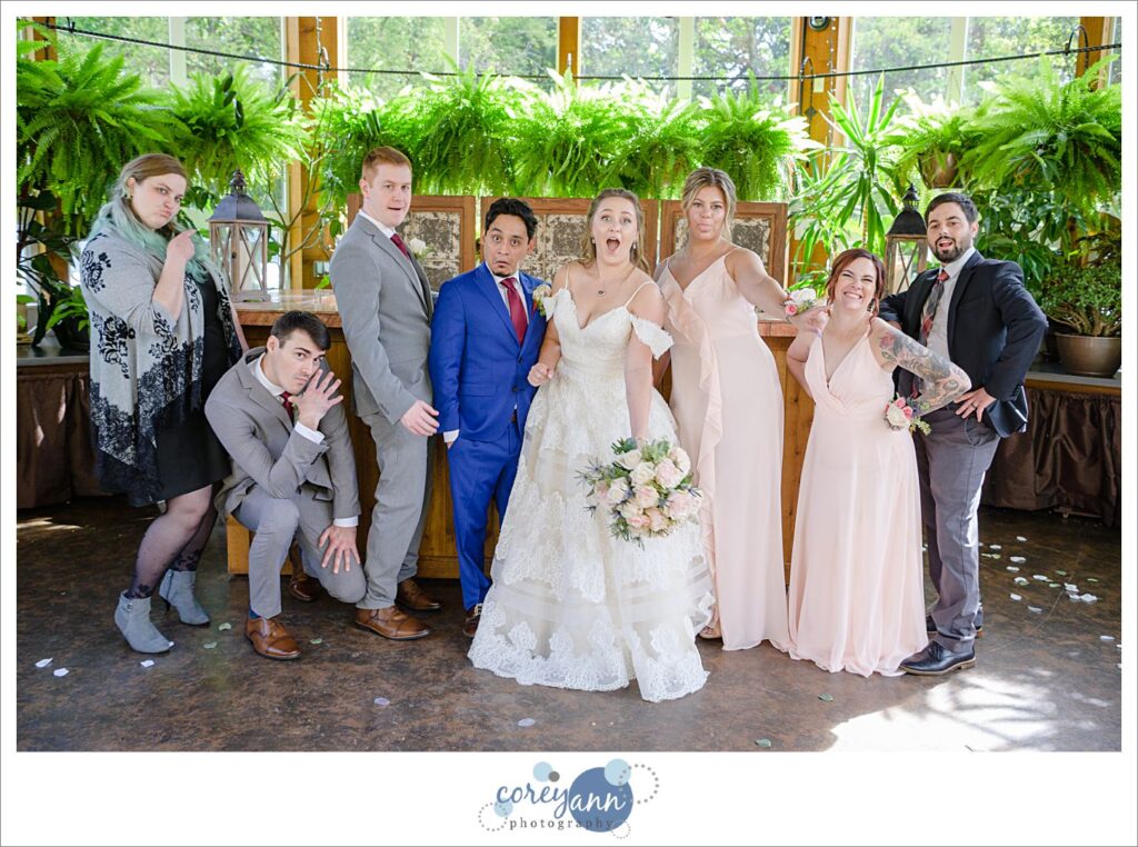 Small wedding at Gervasi Vineyard in Conservatory