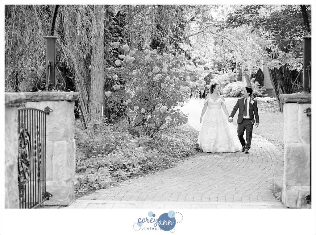 Wedding in October at Gervasi Vineyard in Ohio