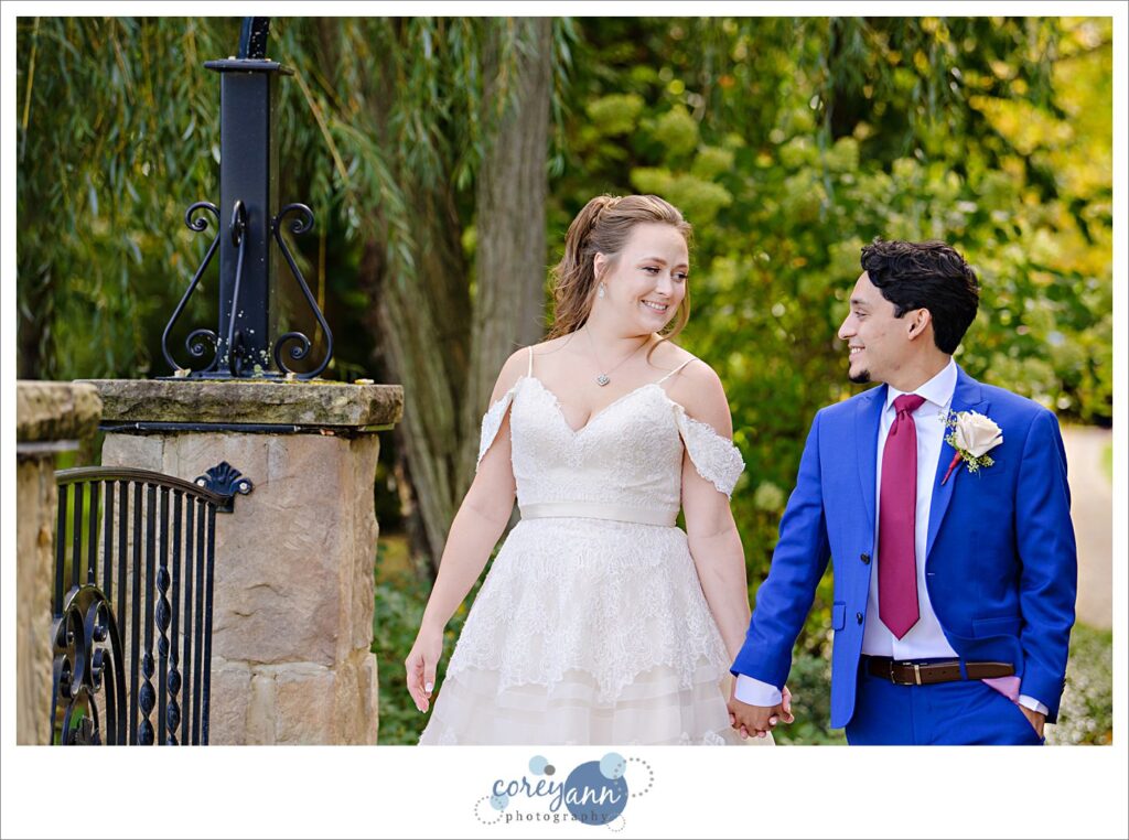 Wedding in October at Gervasi Vineyard in Ohio