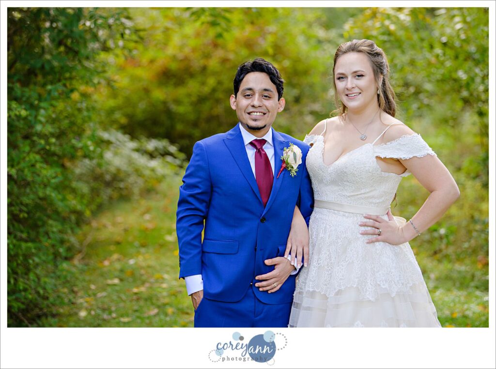 Wedding in October at Gervasi Vineyard in Ohio