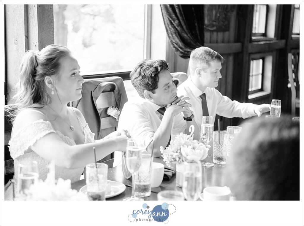 Wedding reception at Gervasi Vineyard Bistro in Ohio