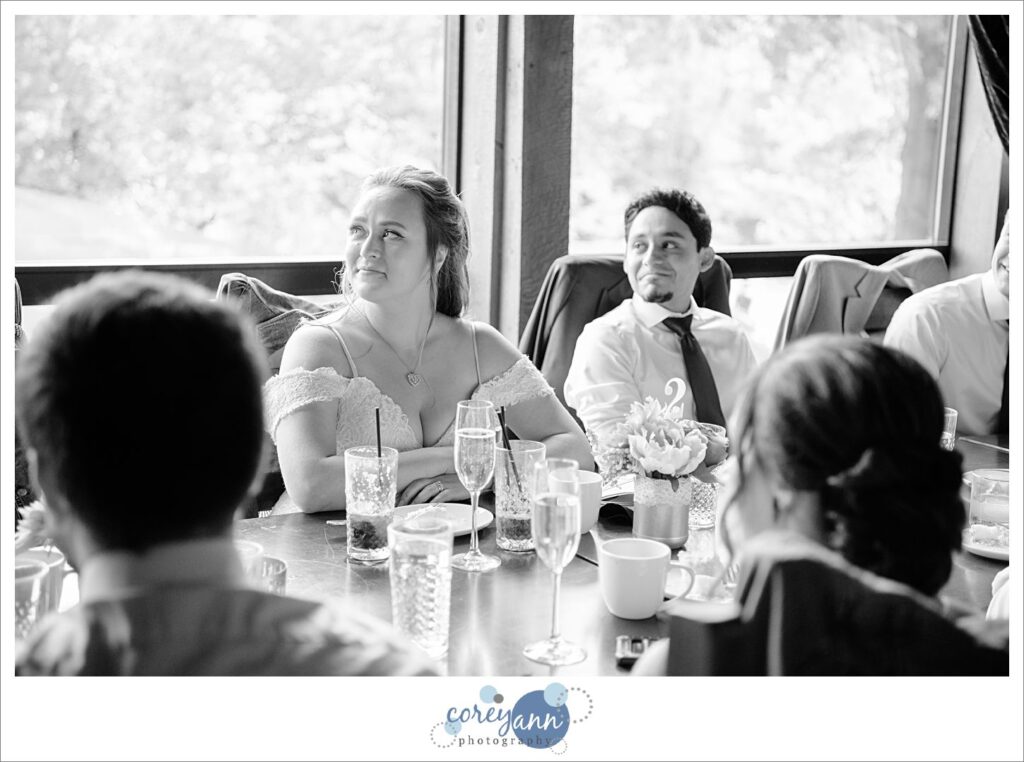 Wedding reception at Gervasi Vineyard Bistro in Ohio