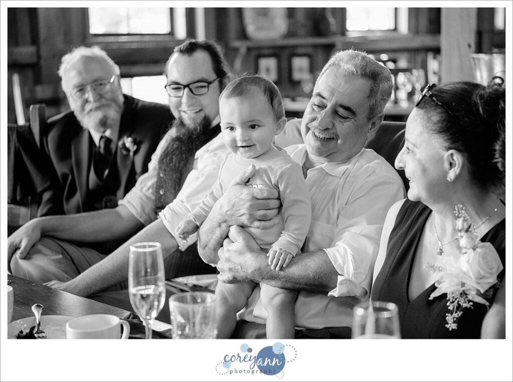 Wedding reception at Gervasi Vineyard Bistro in Ohio