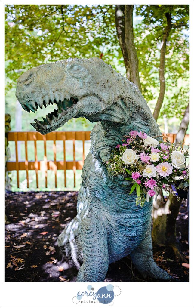 October wedding at Landoll's Mohican Castle in Ohio